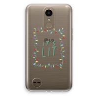 It's Lit: LG K10 (2017) Transparant Hoesje