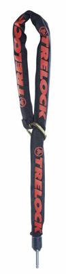 Trelock zr 455 140/8 insteekketting - zwart