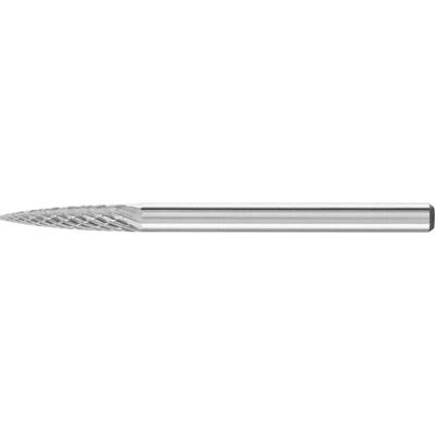 PFERD TOOLS 21222643 Freesstift Spitsboog Lengte 43 mm Afmeting, Ø 3 mm Werklengte 13 mm Schachtdiameter 3 mm