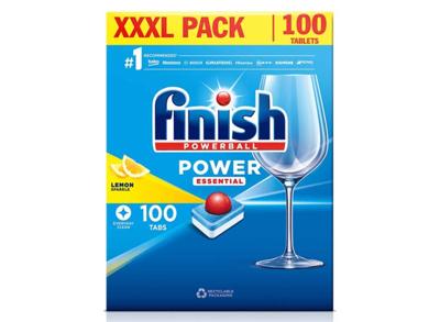 Finish power essential vaatwastabletten lemon - 100 stuks