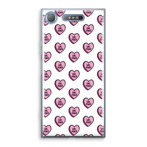 GIRL POWER: Sony Xperia XZ1 Transparant Hoesje