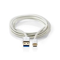 Nedis USB-Kabel | USB-A Male naar USB-C Male | 5 Gbps | 1 m | 1 stuks - CCTB61600AL10 CCTB61600AL10