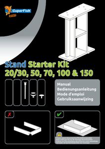 Superfish Meubel Start 100 Wit - Modern en Duurzaam Aquariummeubel voor 100L Tanks