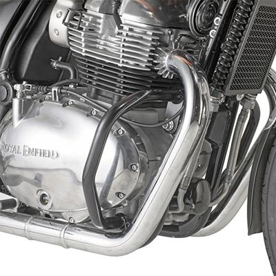 GIVI Valbeugel, Valbeugels voor de moto, TN9051 Zwart gepoedercoat staal onderzijde