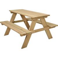 Picknicktafel voor kinderen hout 89x79