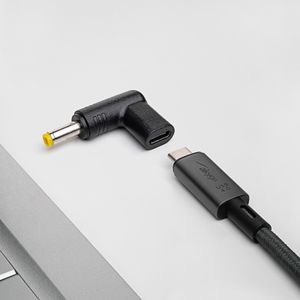 Akyga AK-ND-C03 tussenstuk voor kabels USB-C 4.8 x 1.7 mm Zwart