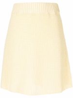Rodebjer jupe en coton biologique à taille élastiquée - Jaune