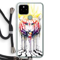 Fading: Pixel 5 Transparant Hoesje met koord