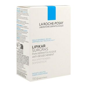 La Roche-Posay Lipikar Surgras Reinigend Wasstuk tegen Uitdroging 150gr