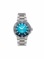 Oris montre Aquis Date 43 mm pre-owned (2021) - Bleu - thumbnail