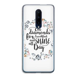 Diamonds: OnePlus 7 Pro Transparant Hoesje