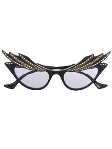 Gucci Eyewear lunettes de soleil Hollywood Forever à monture papillon - Noir