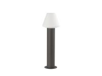 Sokkellamp Mistu donkergrijs met witte kap 74434-74428 faro