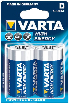 VARTA Battery mono 2-piece blis longlife power 2022