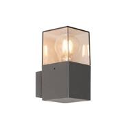 QAZQA Moderne buiten wandlamp donkergrijs IP44 - Denmark