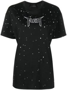 Philipp Plein t-shirt à ornements en cristal - Noir