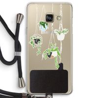 Hang In There: Samsung Galaxy A3 (2016) Transparant Hoesje met koord