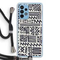 Marrakech print: Samsung Galaxy A52 Transparant Hoesje met koord