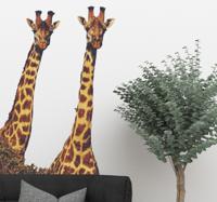 Sticker giraffe realistisch