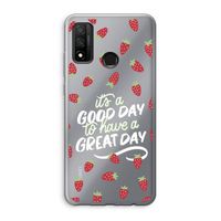 Don't forget to have a great day: Huawei P Smart (2020) Transparant Hoesje