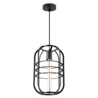 Hanglamp Nero - Zwart - 24x24x141cm