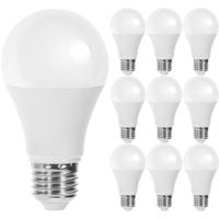 LED Lamp 10 Pack - E27 Fitting - 12W - Helder/Koud Wit 6500K - thumbnail