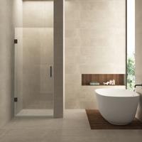 Nisdeur Wiesbaden Less 200 cm 8 mm Nano Helder Glas Gunmetal (alle maten)