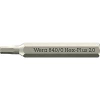 Wera 840 Micro Inbus-bit 2.0 mm 1 stuk(s)