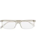 Oliver Peoples lunettes de vue Denison à monture carrée - Gris - thumbnail