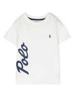 Ralph Lauren Kids t-shirt à motif Polo Pony - Blanc - thumbnail