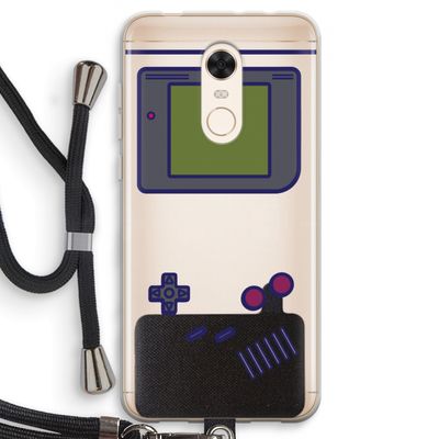 Game On: Xiaomi Redmi 5 Transparant Hoesje met koord
