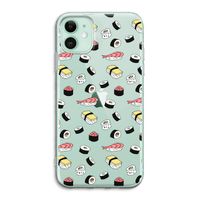 Sushi time: iPhone 11 Transparant Hoesje