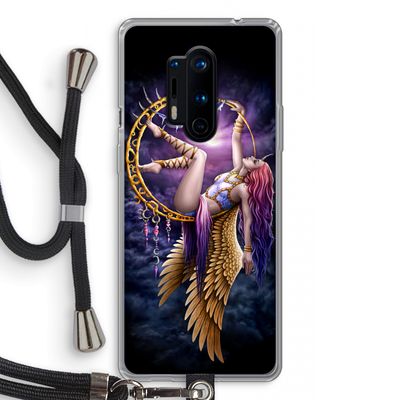 Aerial Angel: OnePlus 8 Pro Transparant Hoesje met koord