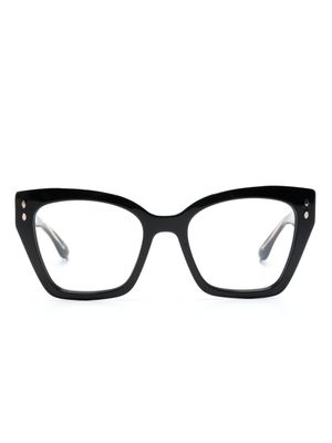 Isabel Marant Eyewear lunettes de vue à logo gravé - Noir