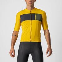 Castelli Prologo 7 fietsshirt korte mouw geel heren