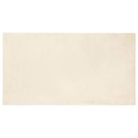 Nep Konijnenbont Tapijt Crme 80 x 150 cm Polyester