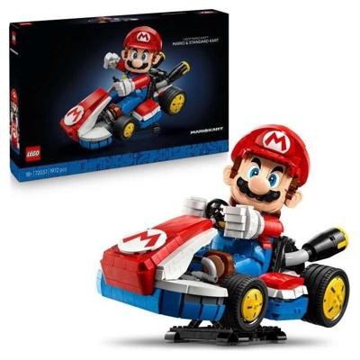 LEGO Mario Kart 72037 Mario en Kart Standaard - Bouwset voor volwassenen - Minifiguur