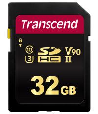 Transcend Premium 700S SDHC-kaart 32 GB Class 10, UHS-II, UHS-Class 3, v90 Video Speed Class