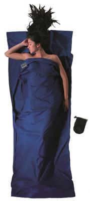 Cocoon Travelsheet 100% Katoen - Ultramarine blue