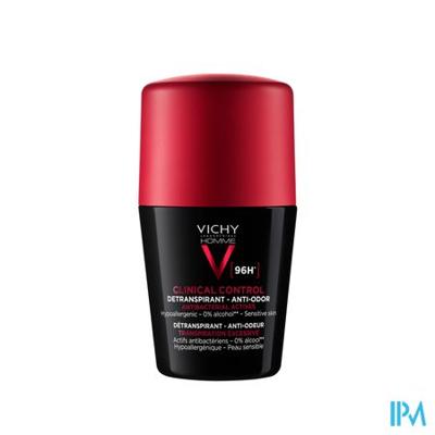 Vichy Homme Deo Roll Clinical Control 96u 50ml Nf
