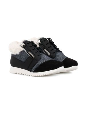 Giuseppe Zanotti baskets Runner Jr. - Noir