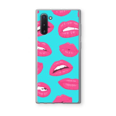 Bite my lip: Samsung Galaxy Note 10 Transparant Hoesje