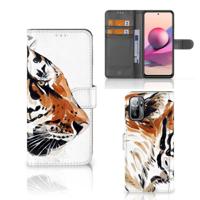 Hoesje Xiaomi Redmi Note 10/10T 5G | Poco M3 Pro Watercolor Tiger