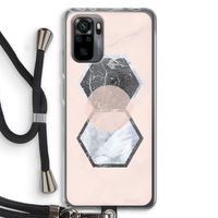 Creatieve toets: Xiaomi Redmi Note 10 Pro Transparant Hoesje met koord