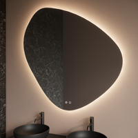 BWS Badkamerspiegel | Spark Pendel | met LED verlichting | 120x120cm