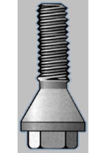 Lange wielbout - M14x1.5mm - Konisch - Lengte 45mm GSSB20