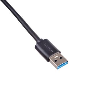 Akyga AK-USB-29 USB-kabel USB 3.2 Gen 2 (3.1 Gen 2) 1,8 m USB A USB C Zwart