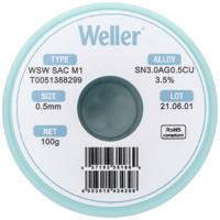 Weller WSW SAC M1 Soldeertin, loodvrij Spoel Sn3,0Ag0,5Cu 100 g 0.5 mm - thumbnail