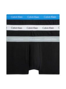 Calvin Klein - 3p Low R Trunk - Cotton Stretch -