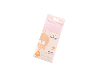 Träumeland Jersey hoeslaken voor baby&apos;s 60-70 x 120-140 cm (Lichtroze)
